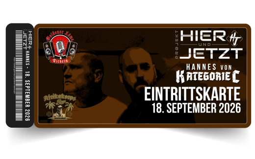 Kategorie C & Martin mit seinem Projekt Hier & Jetzt Balladenabend - am 18. September 2026 - Afrikakorps Bar Brattendorf