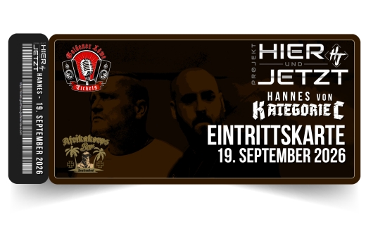 Kategorie C & Martin mit seinem Projekt Hier & Jetzt Balladenabend - am 19. September 2026