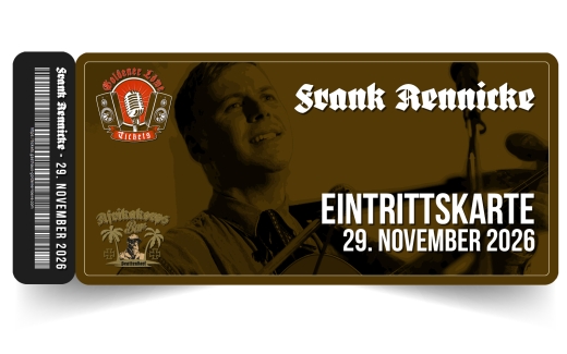 Frank Rennicke live am 29. November 2026 – Afrikakorps Bar Brattendorf