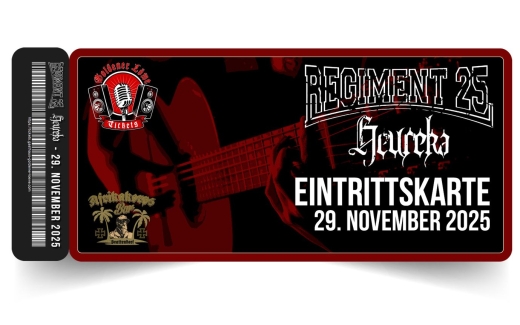 Regiment 25 & Heureka Wiesel - Balladenabend - am 29. November 2025 – Afrikakorps Bar Brattendorf