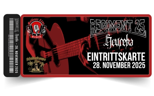 Regiment 25 & Heureka &quote;Wiesel&quote; - Balladenabend - am 28. November 2025 – Afrikakorps Bar Brattendorf