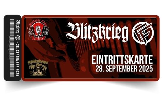 Blitzkrieg Akustik + Freilich Frei - am 28. September 2025 – Afrikakorps Bar Brattendorf