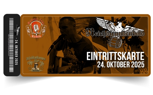 Liedermacher Reichstrunkenbold - am 24. Oktober 2025 – Afrikakorps Bar Brattendorf