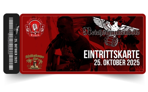 Liedermacher Reichstrunkenbold - am 25. Oktober 2025 – Afrikakorps Bar Brattendorf