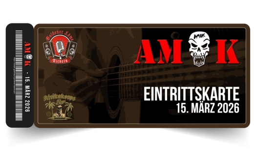 +++AUSVERKAUFT+++AMOK am 15. März 2026 – Afrikakorps Bar Brattendorf