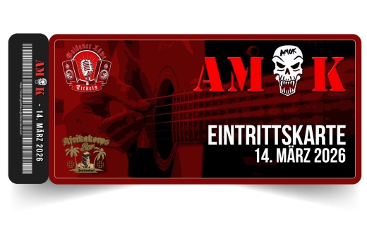 +++AUSVERKAUFT+++ AMOK am 14. März 2026 – Afrikakorps Bar Brattendorf