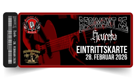 Regiment 25 + Heureka am 28. Februar 2026 – Afrikakorps Bar Brattendorf