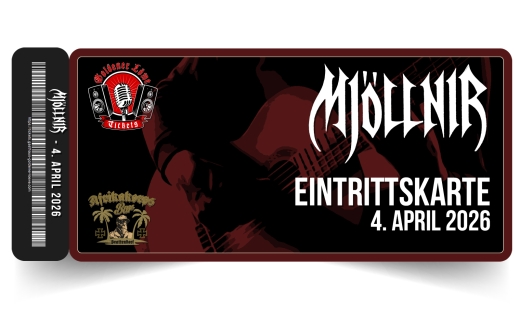 Mjöllnir LIVE am 04. April 2026 – Afrikakorps Bar Brattendorf