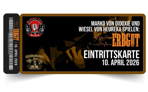 "Erbgut" vorgetragen von Oidoxie/Heureka- Live am 10. April 2026 – Afrikakorps Bar Brattendorf