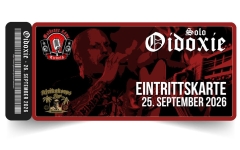 Oidoxie - Live am 25. September 2026 - Afrikakorps Bar Brattendorf