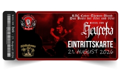 HEUREKA - RAC COVER ABEND - 80er & 90er am 21. August 2026 – Afrikakorps Bar Brattendorf