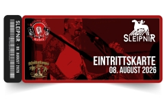 +++AUSVERKAUFT+++SLEIPNIR AKUSTIK - Live am 08. AUGUST 2026 - im Eisernen Löwen