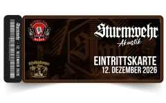 +++AUSVERKAUFT+++ Sturmwehr live am 12. Dezember 2026 – Afrikakorps Bar Brattendorf