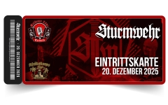 +++AUSVERKAUFT+++Sturmwehr LIVE am 20. Dezember 2025 – Afrikakorps Bar Brattendorf