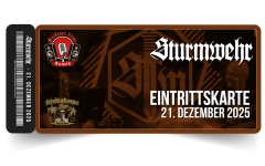 +++AUSVERKAUFT+++Sturmwehr LIVE am 21. Dezember 2025 – Afrikakorps Bar Brattendorf