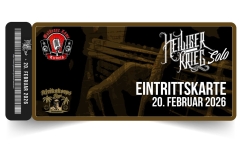 Heiliger Krieg -Solo- LIVE am 20. Februar 2026 – Afrikakorps Bar Brattendorf